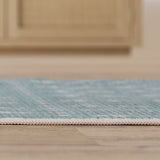 Selvino Moroccan Diamond Trellis Machine-washable Area Rug