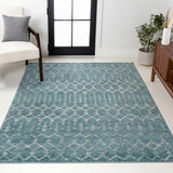 Selvino Moroccan Diamond Trellis Machine-washable Area Rug