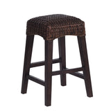Cebu Bohemian Basics Rattan Backless Bar Stool