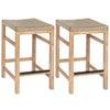 Light Teak/Ivory (Set of 2)