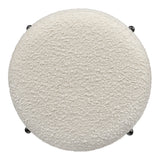 Carrie Modern Round Backless Cushioned Bar/Counter Stool