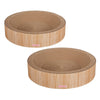 Oak Wood Finish (Set of 2)