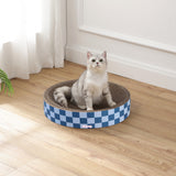 Santu 20.13" Modern Cardboard Round Bowl Cat Scratcher with Catnip