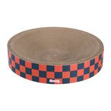 Santu 20.13" Modern Cardboard Round Bowl Cat Scratcher with Catnip