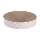 Santu 20.13" Modern Cardboard Round Bowl Cat Scratcher with Catnip