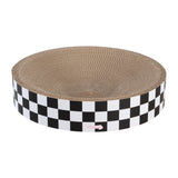 Santu 20.13" Modern Cardboard Round Bowl Cat Scratcher with Catnip