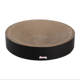Santu 20.13" Modern Cardboard Round Bowl Cat Scratcher with Catnip