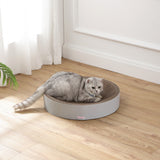 Santu 20.13" Modern Cardboard Round Bowl Cat Scratcher with Catnip