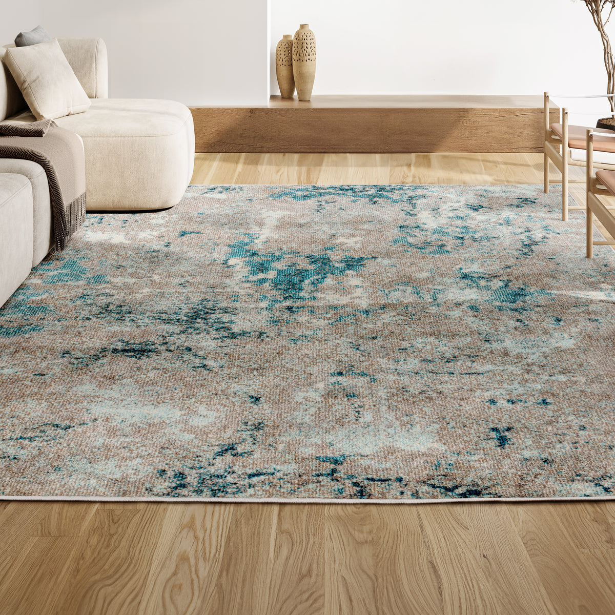 Kingston Contemporary POP Modern Abstract Area Rug