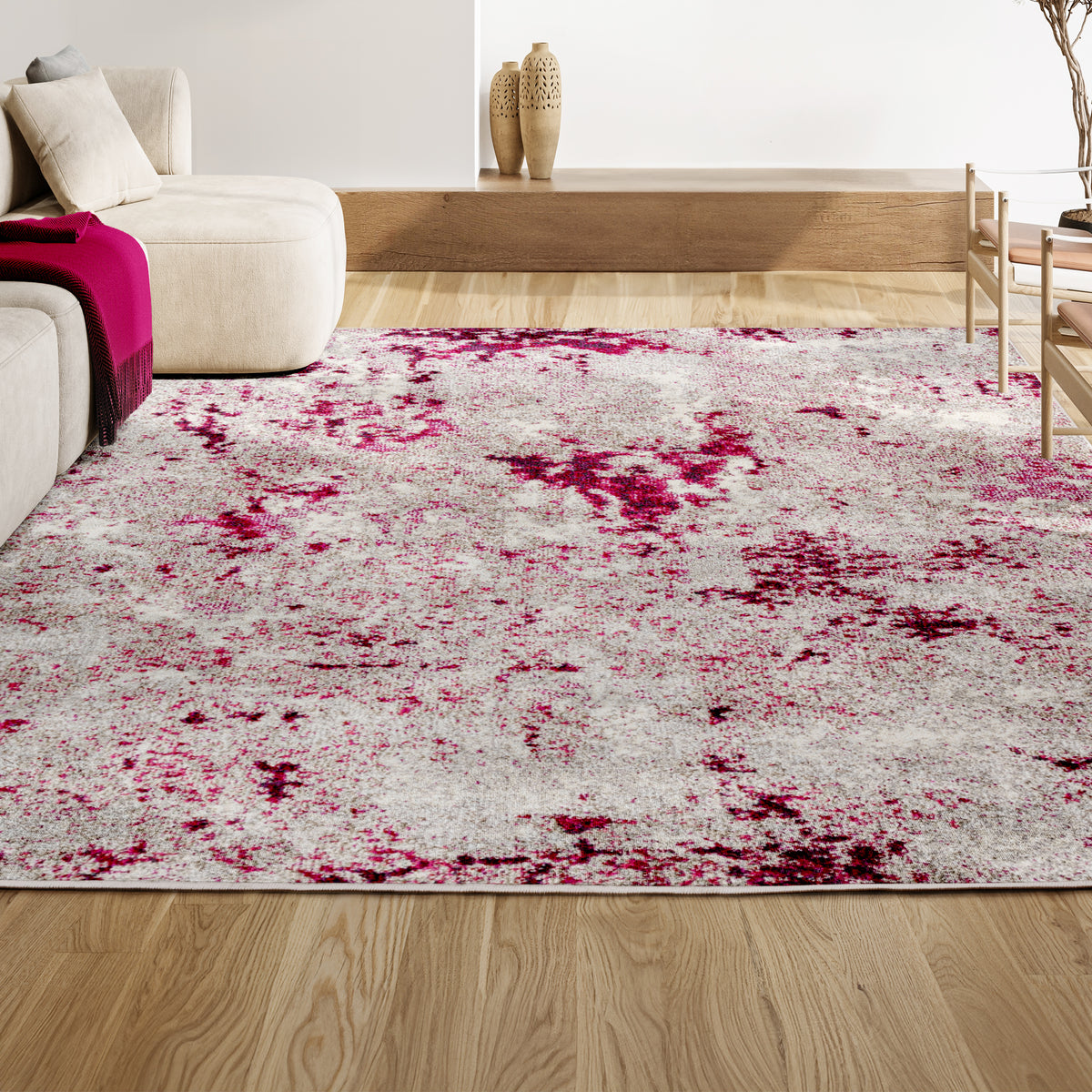 Kingston Contemporary POP Modern Abstract Area Rug