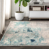 Melbourne Contemporary POP Modern Abstract Area Rug