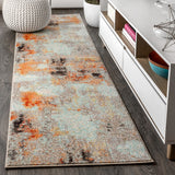 Melbourne Contemporary POP Modern Abstract Area Rug