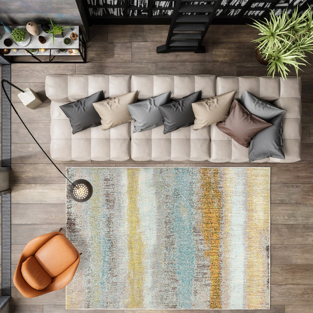 Cryatt Contemporary POP Modern Abstract Area Rug