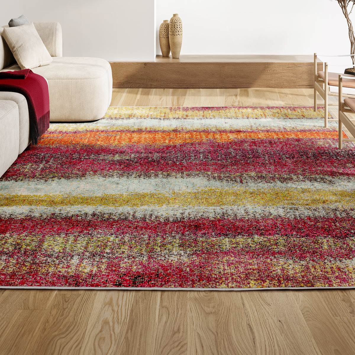 Cryatt Contemporary POP Modern Abstract Area Rug