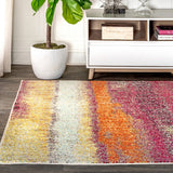 Cryatt Contemporary POP Modern Abstract Area Rug