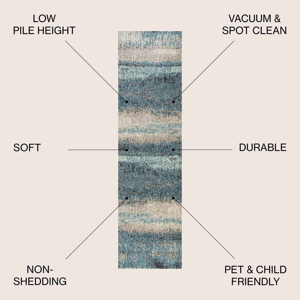Cryatt Contemporary POP Modern Abstract Area Rug