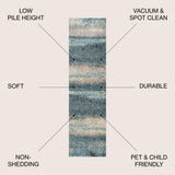 Cryatt Contemporary POP Modern Abstract Area Rug