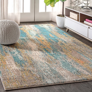 Wyatt Contemporary POP Modern Abstract Area Rug