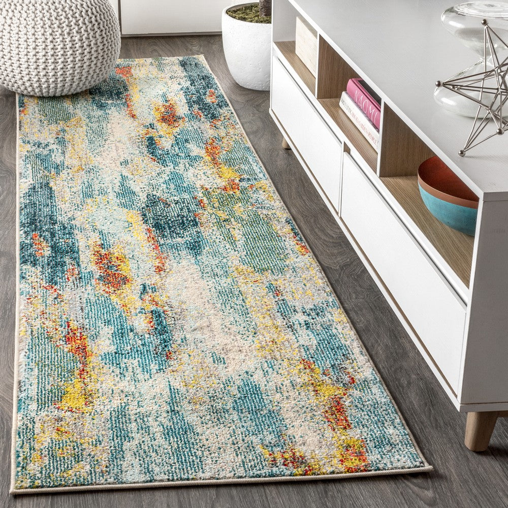 Wyatt Contemporary POP Modern Abstract Area Rug