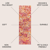 Hudson Contemporary POP Modern Abstract Area Rug