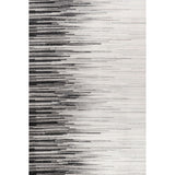 Serpens Linear Modern Half-Stripe Area Rug