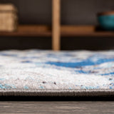 Cygnus Pebble Marbled Abstract Area Rug