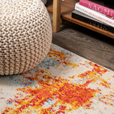 Corvus Sunset Modern Abstract Area Rug