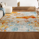 Corvus Sunset Modern Abstract Area Rug