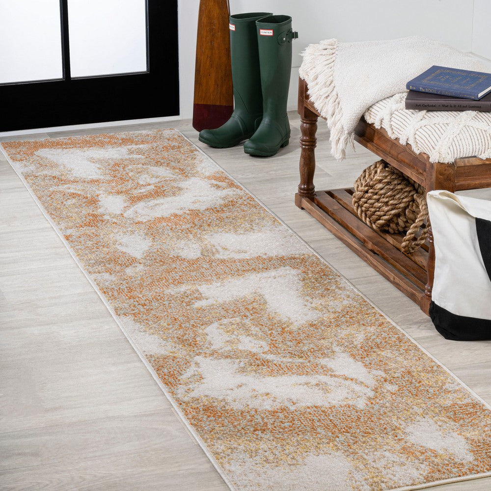 Jerald abstract Two-tone Modern Area Rug