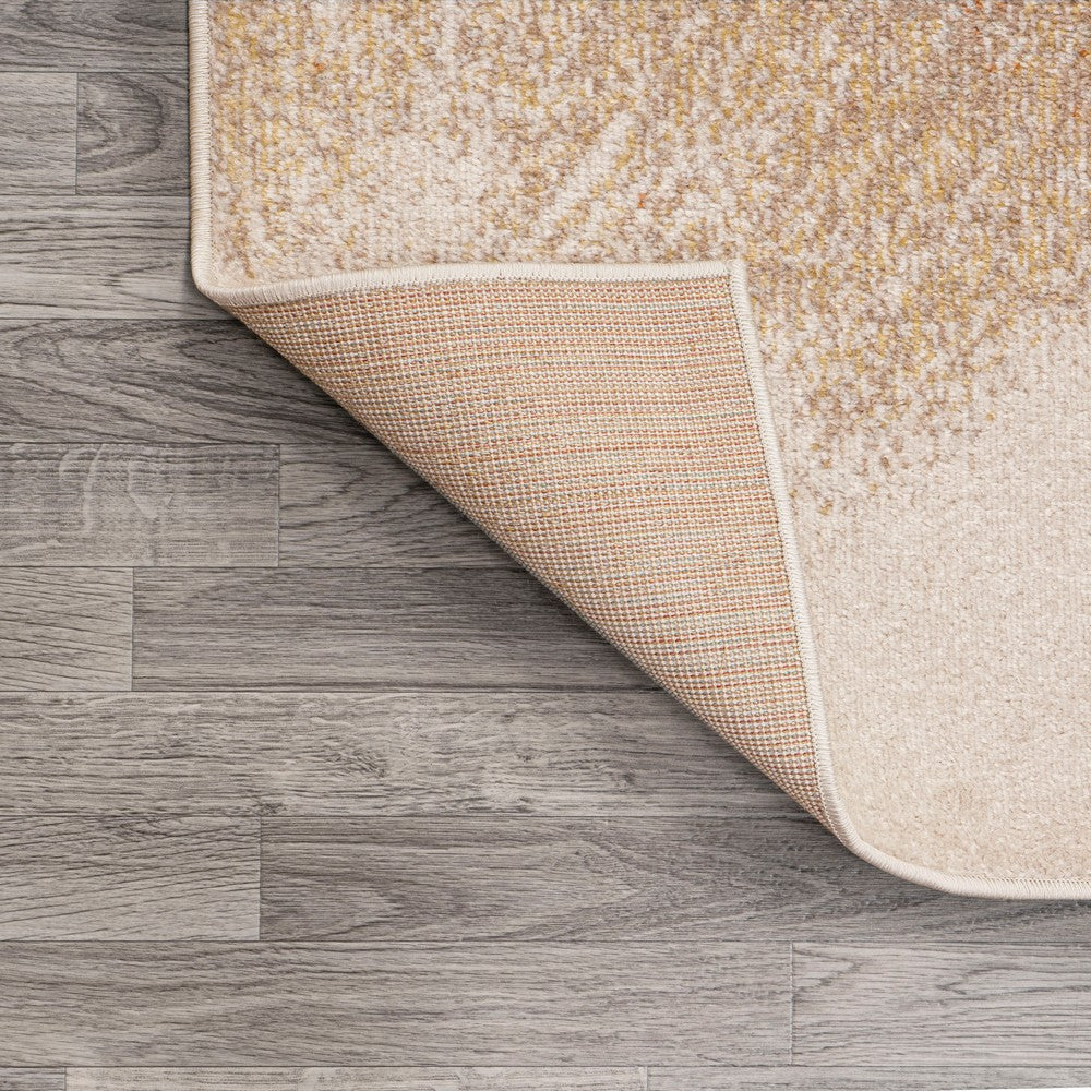 Jerald abstract Two-tone Modern Area Rug