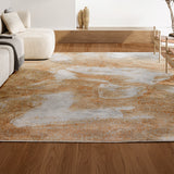 Jerald abstract Two-tone Modern Area Rug