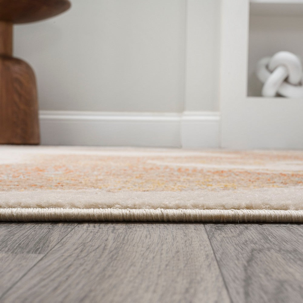 Jerald abstract Two-tone Modern Area Rug
