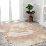 Jerald abstract Two-tone Modern Area Rug