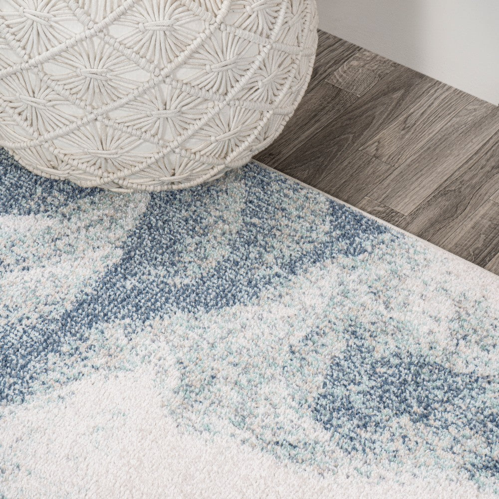 Jerald abstract Two-tone Modern Area Rug