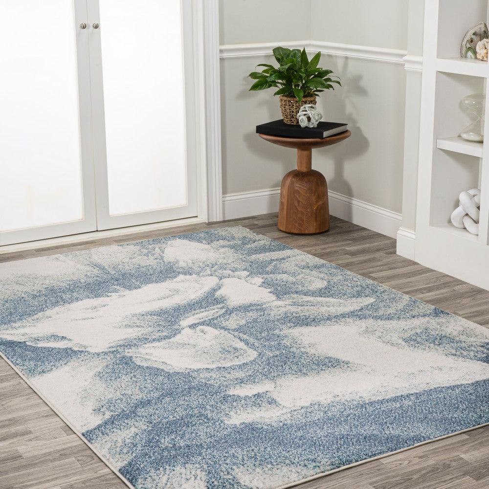 Jerald abstract Two-tone Modern Area Rug