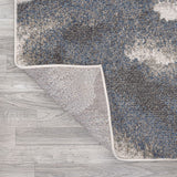 Jerald abstract Two-tone Modern Area Rug