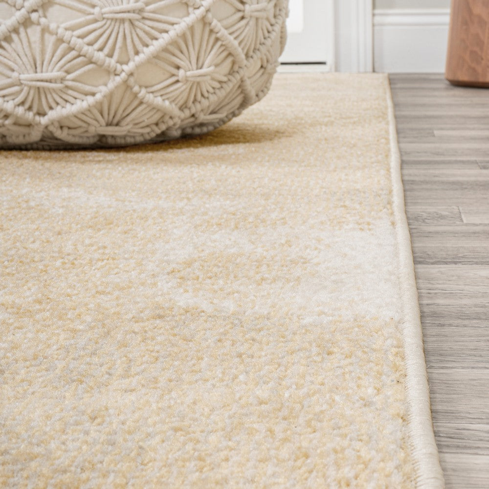 Jerald abstract Two-tone Modern Area Rug
