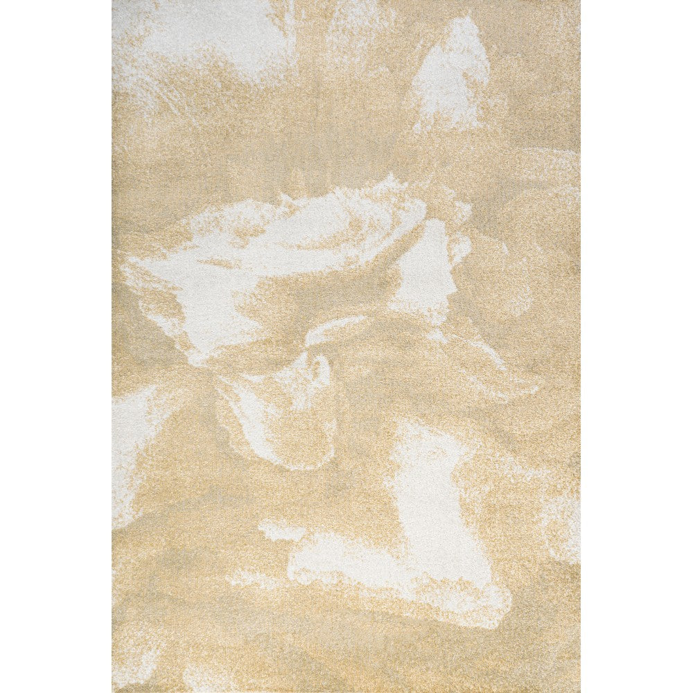 Jerald abstract Two-tone Modern Area Rug
