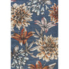 Blue/Orange/Cream