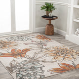 Ramiro modern Botanical Flower  Area Rug