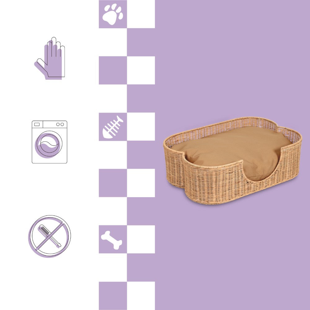 Scallop Dog Bed