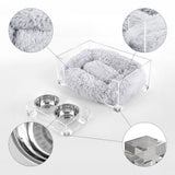 Billie Dog Bed and Bowl Set