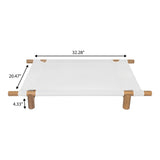 Chester Wood Frame Elevated Outdoor Dog Bed