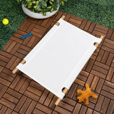 Chester Wood Frame Elevated Outdoor Dog Bed