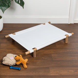Chester Wood Frame Elevated Outdoor Dog Bed