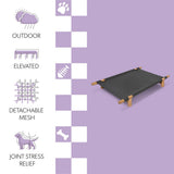 Chester Wood Frame Elevated Outdoor Dog Bed