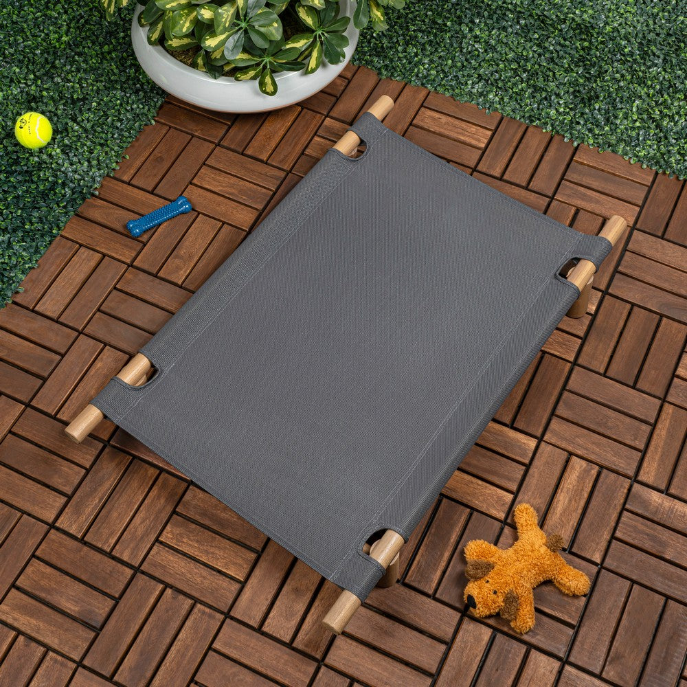 Chester Wood Frame Elevated Outdoor Dog Bed