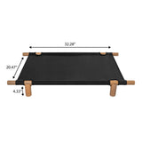 Chester Wood Frame Elevated Outdoor Dog Bed