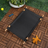 Chester Wood Frame Elevated Outdoor Dog Bed