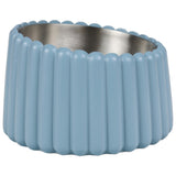 RiverTail Ridge Small/Medium Slanted Concrete and Stainless Steel Bowl 16oz (2 Cups) Pet Feeder